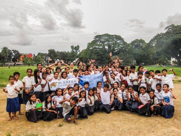 ENR's Environmental Officers brought the Be GREEN program to El Nido's schools, interacting with over 200 elementary and high school students.