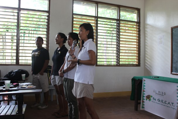 Our environment panel ready for questions from students 