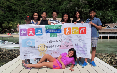 With their pledge for the environment